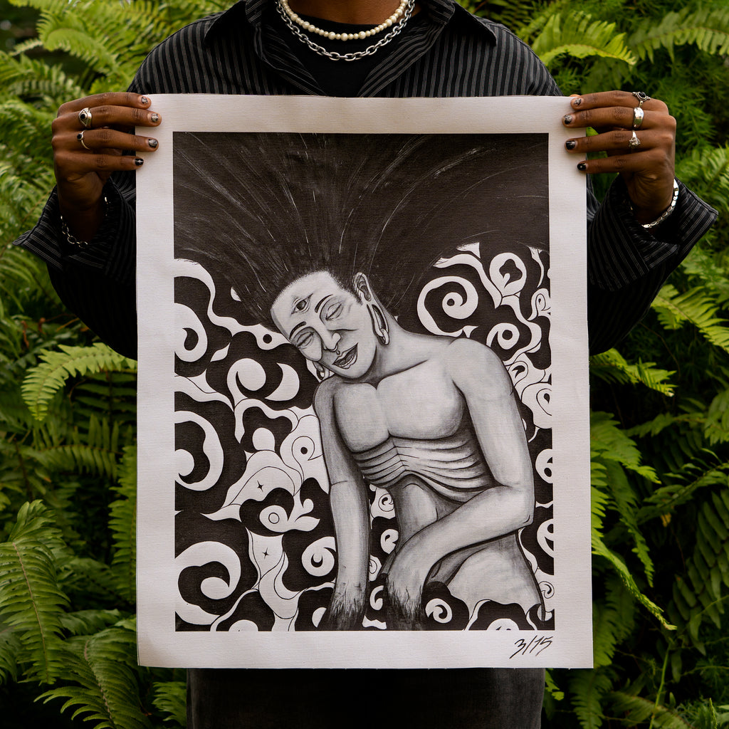 Fine art print - Mantener la paz dentro de todo mal (Pedro) - 15x20